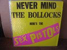SEX PISTOLS NEVER MIND THE BOLLOCKS VINYL LP  NEW ZEALAND PRESS
