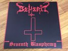Beherit Seventh Blasphemy EP record RED vinyl edition, ltd to 150 w/poster