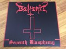 Beherit Seventh Blasphemy EP record black vinyl edition, ltd to 150 w/poster