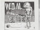 W.D.M. Democracy EP WDM finnish hardcore M- Finland 7