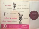 GRUMIAUX - HASKIL MOZART VIOLIN SONATAS PHILIPS A 00338 L MIT AUTOGRAMM - SIGNED