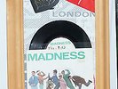 MADNESS ITS MUST BE LOVE PUNK ROCK MUSIC MEMORABILIA VYNAL RECORD FRAMED RARE