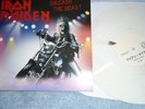 IRON MAIDEN LP UNLEASH THE BEAST WHITE WAX DJ JAPAN PROMO LONDON 80 JUDAS PRIEST
