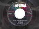 Bill Allen & The Back Beats Please Give Me Something Rare Rockabilly 45 Imperial