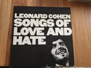 Leonard Cohen Songs Of Love And Hate LP US Pressing Vinyl Record