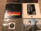U2 ORIGINAL 45 RPM RECORD U2 PAC II FIRE SET W/ PVC HEADER CARD 7