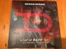 Duran Duran Live in Rome 1 x LP Clear Vinyl w/ Promo Cards & Booklet Mint