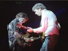 NEIL YOUNG in concert 1982 'Trans' tour  80 Onstage PHOTOS  + Nils Lofgren