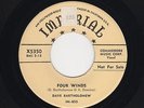 '55 N.O. R&B/Blues DAVE BARTHOLOMEW Four Winds/Every Night, Every Day M- DJ HEAR