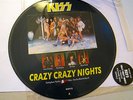 KISS CRAZY CRAZY NIGHTS PICTURE DISC 45 4 TRACKS made in England KISSP 712 asta