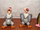 RARE Disney The Beatles Vultures figure Buzzie, Flaps, Ziggy & Dizzy Jungle Book
