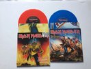 Iron Maiden coloured Vinyl The Trooper And Number Of The Beast LIMITED EDITION