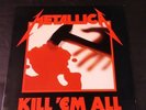 1983 Original Metallica Kill Em All Vinyl Elektra Am I Evil