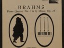 BARYLLI QUARTET / DEMUS - BRAHMS -Piano quartet n°1 - WESTMINSTER XWN 18773 / Nm