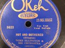 Okeh 8623 Duke Ellington Orch HOT & BOTHERED w LONNIE JOHNSON   V+1928 78 rpm