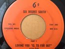 Rare Funk 45 THE 6 DEGREE SOUTH 