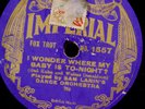 SAM LANIN ORCH. I wonder where my Baby is to-night?   CHARLESTON    78rpm   S115