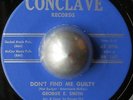GREAT NORTHERN SOUL BALLAD GEORGE E SMITH Don't find me guilty CONCLAVE LISTEN