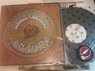 GRATEFUL DEAD AMERICAN BEAUTY LP '70 + fan sticker  jerry garcia skull lightning