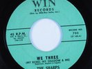 Doo Wop 45 SHARPS We Three WIN HEAR