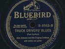 SLIM JOHNSON & Singing Cowboys / 1940 Truck Driver's Blues / Bluebird 8563 E+