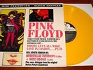PINK FLOYD TONITE LETS ALL MAKE LOVE IN LONDON *SAMPLER* PROMO LP YELLOW VINYL