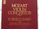 Yoshio Unno Complete Mozart Violin Concertos 3LP CBS/Sony Mori Japanese Press.