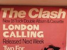 the CLASH LONDON CALLING record shop poster 1979   sEDITIONAries sEx PIStolS