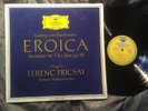 DGG 138 038 RED STEREO TULIPS - BEETHOVEN SYMPHONY #3, - FRICSAY ED1 LP 1961 VG+
