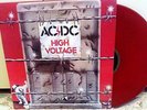 AC/DC - High Voltage - LP raro rosso vinile