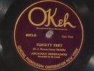 78 RPM -- Arcadian Serenaders (Wingy Manone's 1st 78), Okeh 40272, E+  Jazz