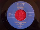 BOBBY ROBERTS w/ BAD HABITS Hop Skip & Jump 45 rpm Hut 1958/1973 MARIANO REPRO