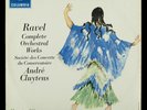 RAVEL / ANDRE CLUYTENS Complete Orchestral Works Vol. 3 LP SAX 2478 UK ED1 1963