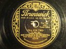 78 : BRUN 6354- DON REDMAN-TEA FOR TWO  /  I GOT RHYTHM -  E/E-