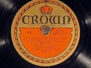 78 RPM -- Gil Rodin and His Orch. (scarce Jack Teagarden), Crown 3016, E Jazz