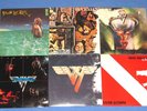 VAN HALEN -DIVER DOWN+ 5150+ FAIR WARNING+ VAN HALEN II+ DAVID LEE ROTH--5 LPS