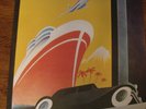 Rolling Stones 1970 European Tour Poster  Original 60cm by 43cm