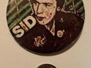 UNSEEN SEX PISTOLS Vintage 70s Large PUNK BADGE PIN BUTTON 2.5