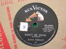 78rpm- Rock and roll- Elvis Presley- Don't Be Cruel/ Hound Dog