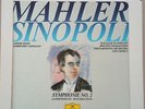 MAHLER Symphony Symphonie No.2 Sinopoli 2 LP DG Digital 415959-1NM