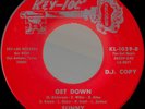 SUNNY & SUNLINERS Get Down RARE TEX MEX CHICANO SOUL FUNK DJ 45 *hear*