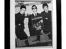 THE JAM+WELLER+Modern World+POSTER+AD+RARE ORIGINAL 1977+FRAMED+FAST GLOBAL SHIP
