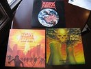 NUCLEAR ASSAULT 1986 Game Over 1987 Survive 1989 Handle With Care NM LPs thrash
