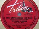 VIVIANE GREENE AND TRIO TRILON 190 UNFINISHED BOOGIE  $