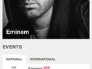 2 Eminem revival tickets Twickenham * Sold Out in Hrs * Sunday 15/7/08, Standing