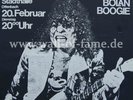 ORIGINAL T.REX TOURPOSTER BOLAN BOOGIE, 20th Feb. 1973 OFFENBACH