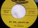 The Castelles Doo Wop 45 My Girl Awaits Me b/w Sweetness