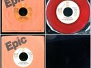 PAUL McCARTNEY SUZY & RED STRIPES PROMO Seaside Woman STEREO/MONO RED VINYL P/S
