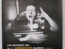 Joe Strummer & The Mescaleros Original 2001 Official Global A Go Go Tour Poster