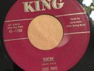 LOUIE INNIS   SUICIDE   KING 1260   Rare Orig. ‘53 Rockabilly 45
